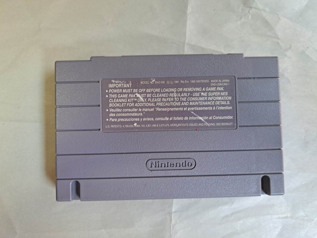 SUPER NINTENDO - MLBPA BASEBALL - CATRIDGE ONLY (01)